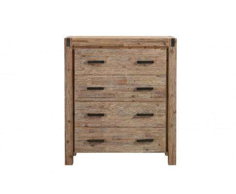 Melbournians Furniture Chest of Drawers Java Tallboy Oak