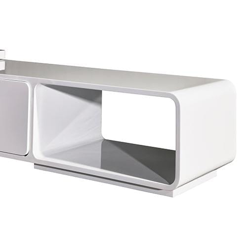 Melbournians Furniture TV Unit Majeston TV Cabinet White Colour