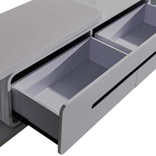 Melbournians Furniture TV Unit Majeston TV Cabinet White Colour