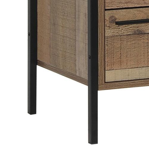 Melbournians Furniture Bedside Table Mascot Bedside Table Oak Colour