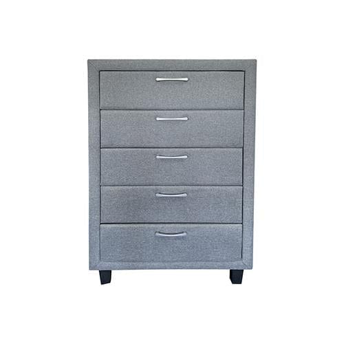 Melbournians Furniture Chest of Drawers Megan Tallboy Grey