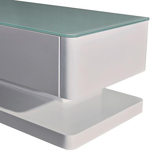 Melbournians Furniture TV Unit Suprilla TV Cabinet White Colour
