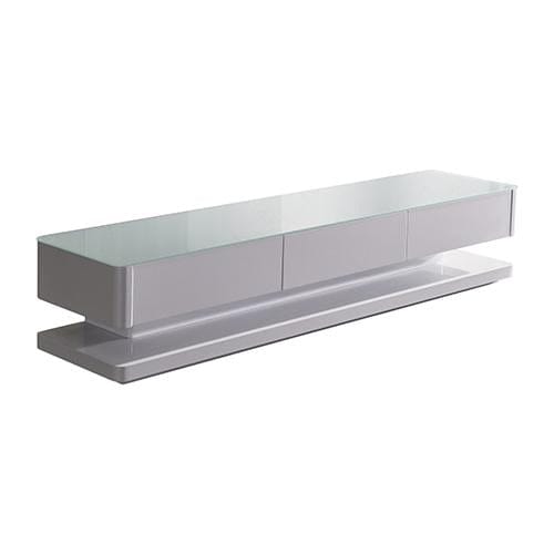 Melbournians Furniture TV Unit Suprilla TV Cabinet White Colour