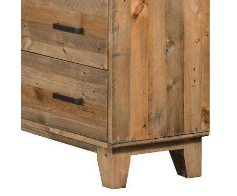 Melbournians Furniture Chest of Drawers Woodstyle 4 Drawer Tallboy