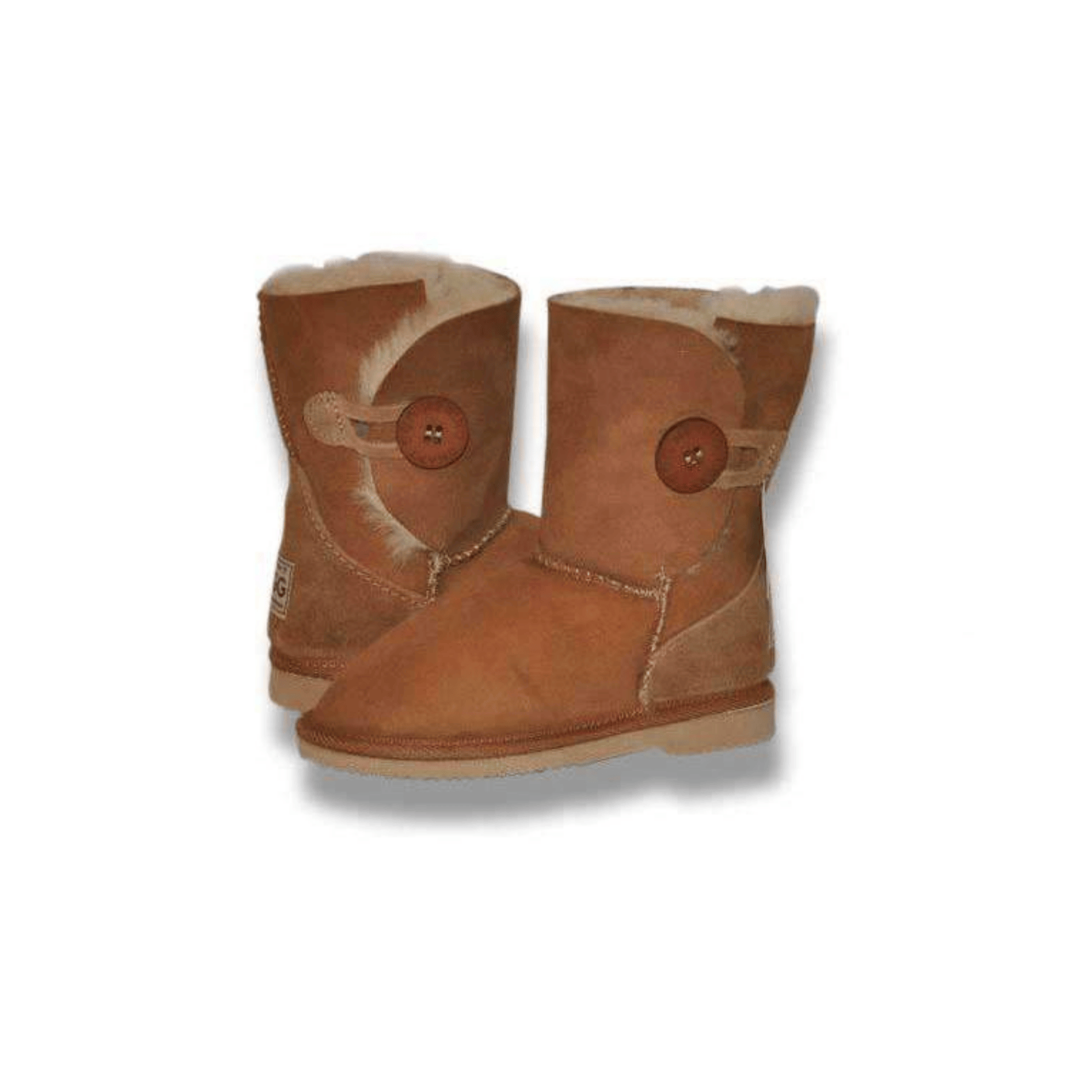 Merino Craft UGG Merino Craft Short One Button UGG - Chestnut