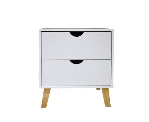 Milano Decor Bedside Table Bedside Table Turramurra Drawers Nightstand Unit Cabinet Storage