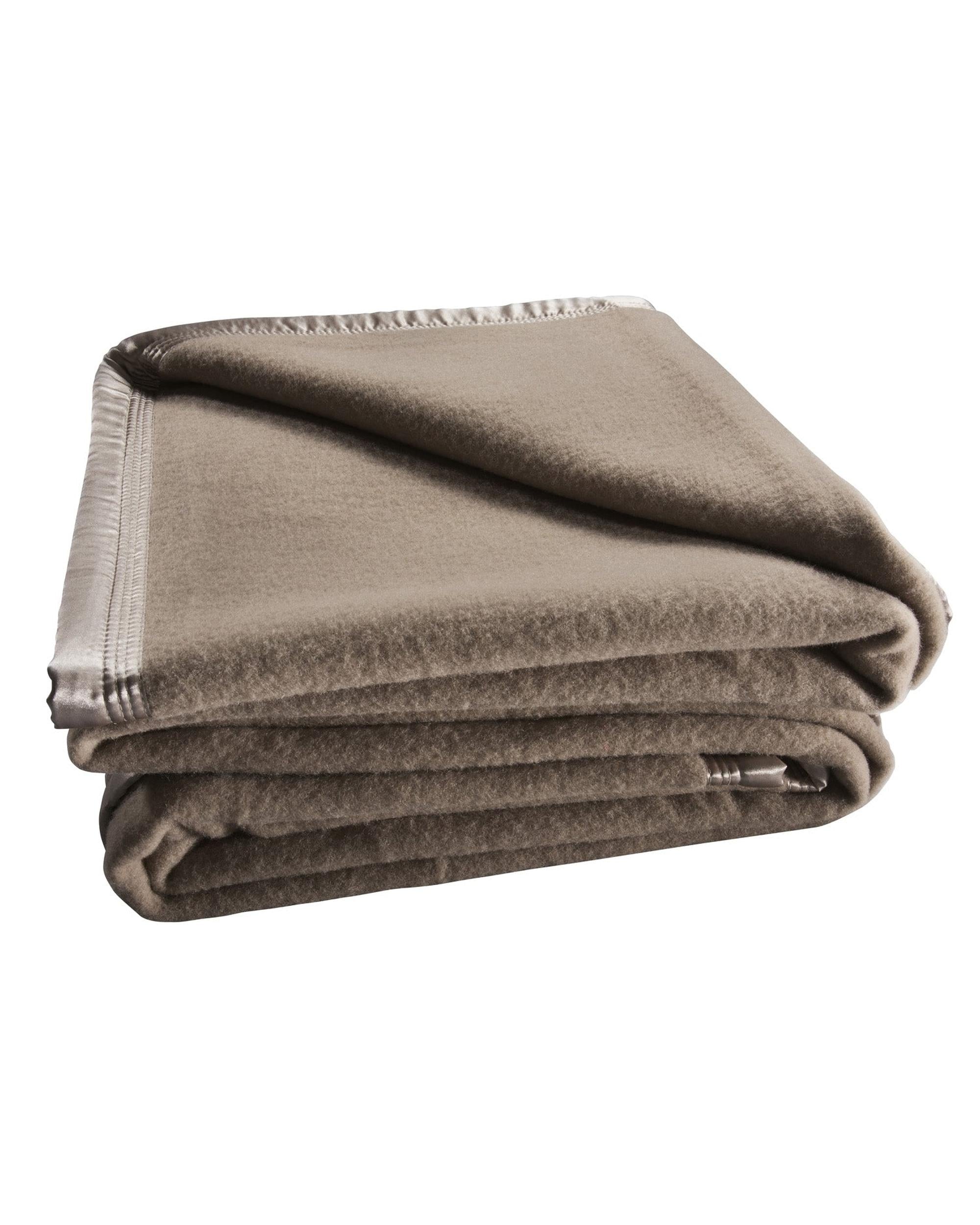 Bianca Australian Wool Blanket - Mocca Bianca Bedding