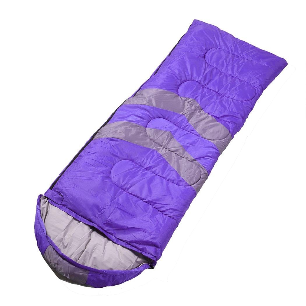 Mountview Outdoor Sleeping Single Sleeping Bag Bags Outdoor Camping Hiking Thermal -10 deg Tent