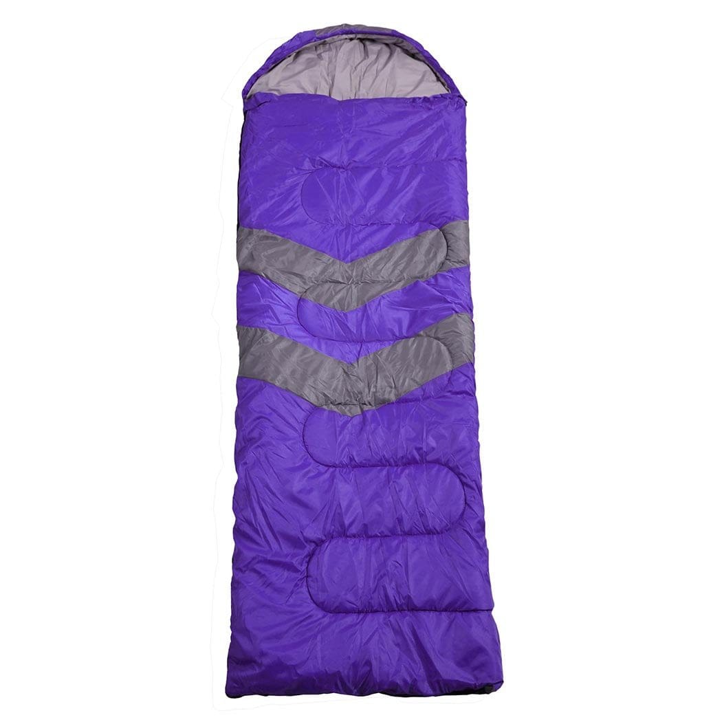 Mountview Outdoor Sleeping Single Sleeping Bag Bags Outdoor Camping Hiking Thermal -10 deg Tent