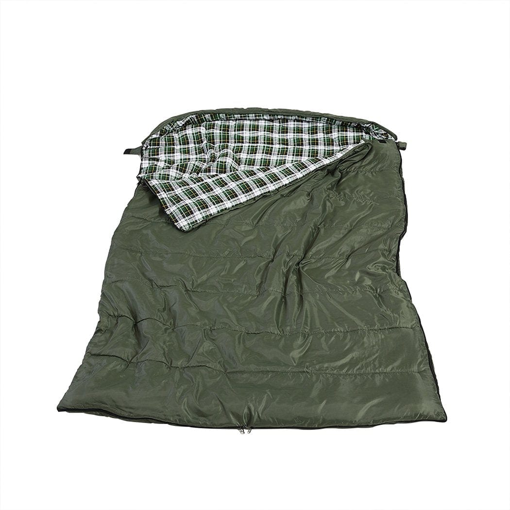 Mountview Outdoor Sleeping Sleeping Bag Double Bags Outdoor Camping Hiking Thermal -10 deg Tent