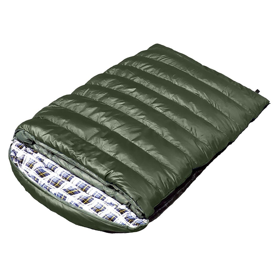 Mountview Outdoor Sleeping Sleeping Bag Double Bags Outdoor Camping Hiking Thermal -10 deg Tent