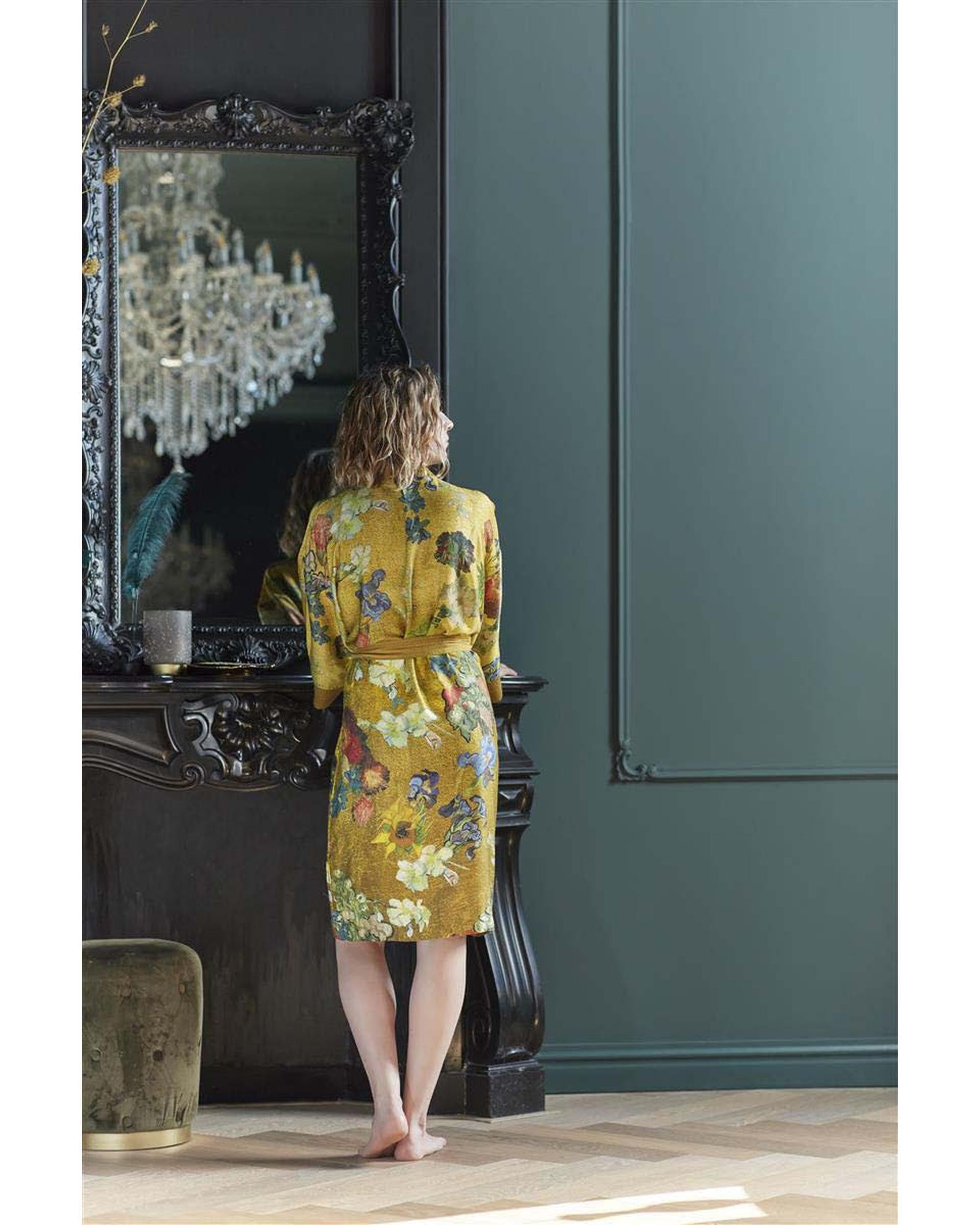 Bedding House Partout des Fleurs Gold Kimono Bedding House