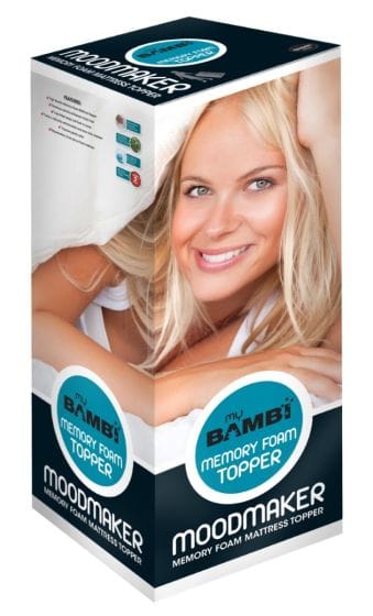My Bambi Mattress Topper My Bambi Mood Maker Memory Foam Topper