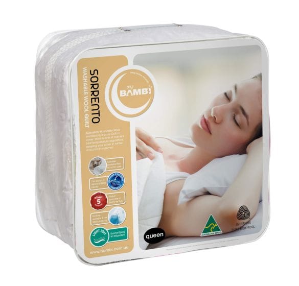 My Bambi Duvet/Quilt My Bambi Sorrento WOOL 300 GSM Quilt - LIGHT LOFT