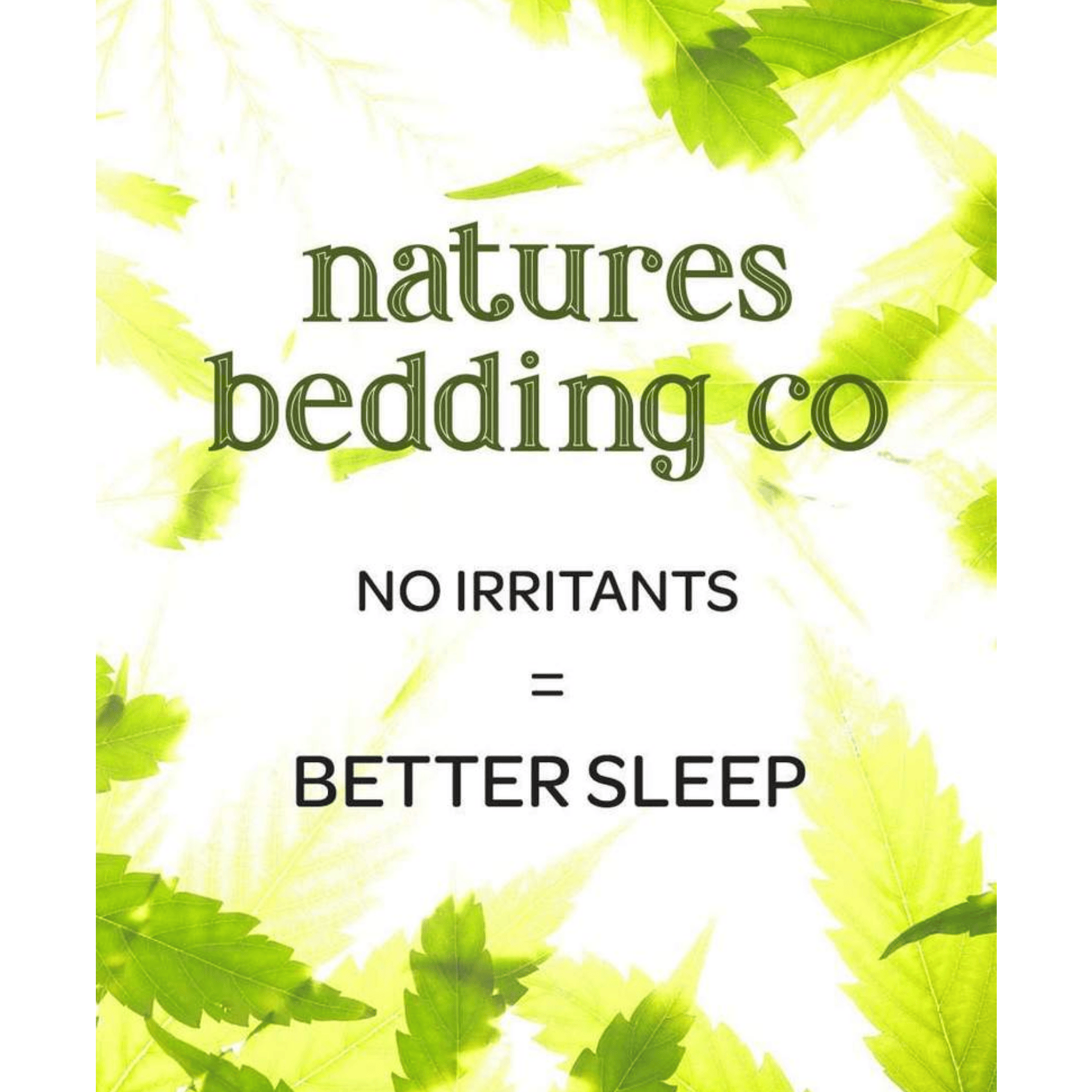 Natures Bedding Co Duvet/Quilt Natures Bedding Co HEMP 500Gsm Duvet