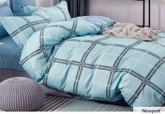 Odyysey Living Newport Cotton Quilt Cover Set Odyssey Living