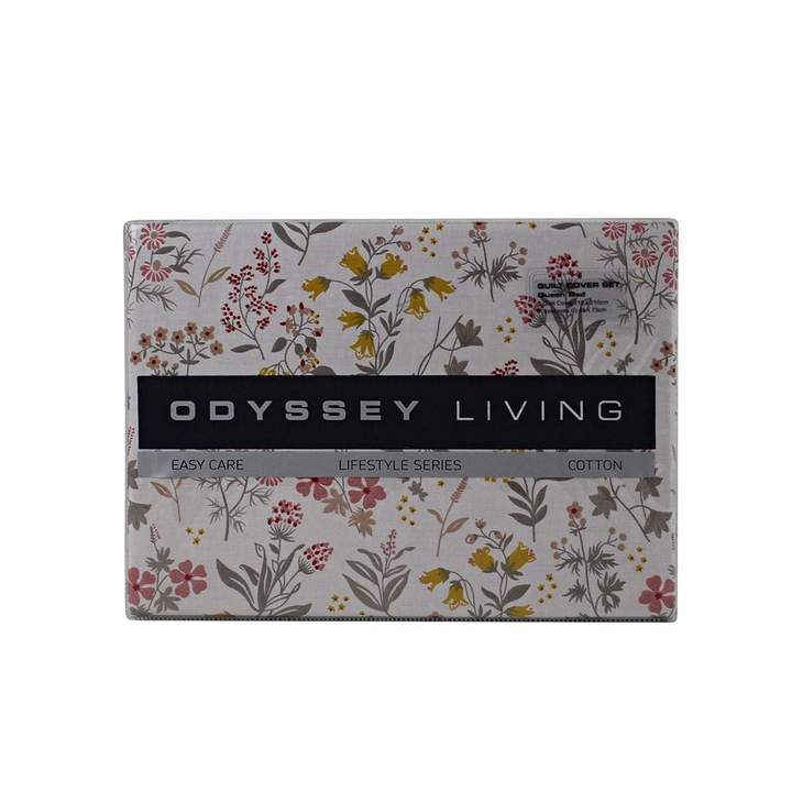 Odyysey Living Imogen Cotton Quilt Cover Set Odyssey Living