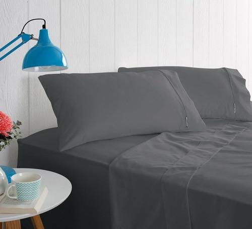 Odyssey Living Bed Sheets Odyssey Living 1000TC RICH Cotton Sheet Sets - Charcoal