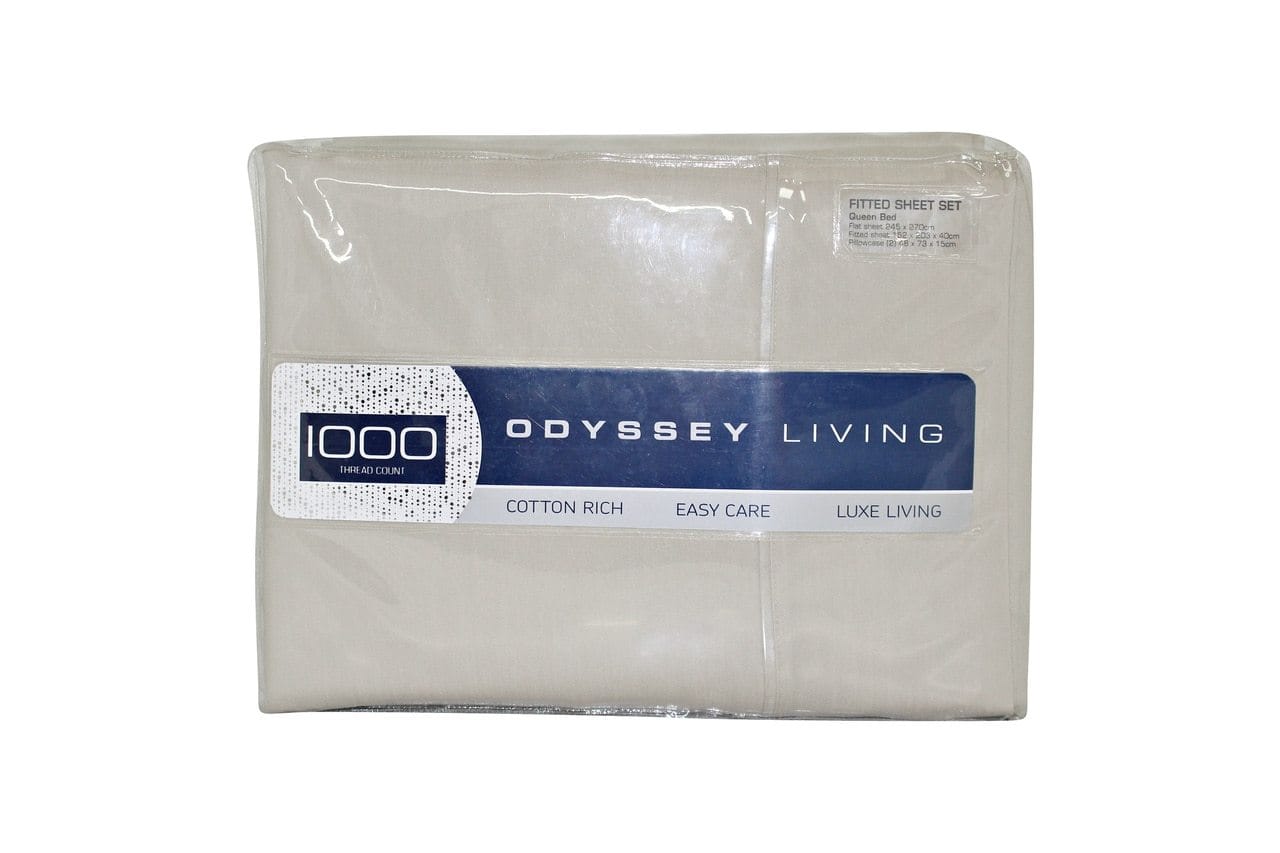 Odyssey Living Bed Sheets Odyssey Living 1000TC RICH Cotton Sheet Sets - Linen