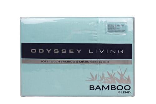 Odyssey Living Bed Sheets Odyssey Living Bamboo Blend Sheet Sets - Aqua