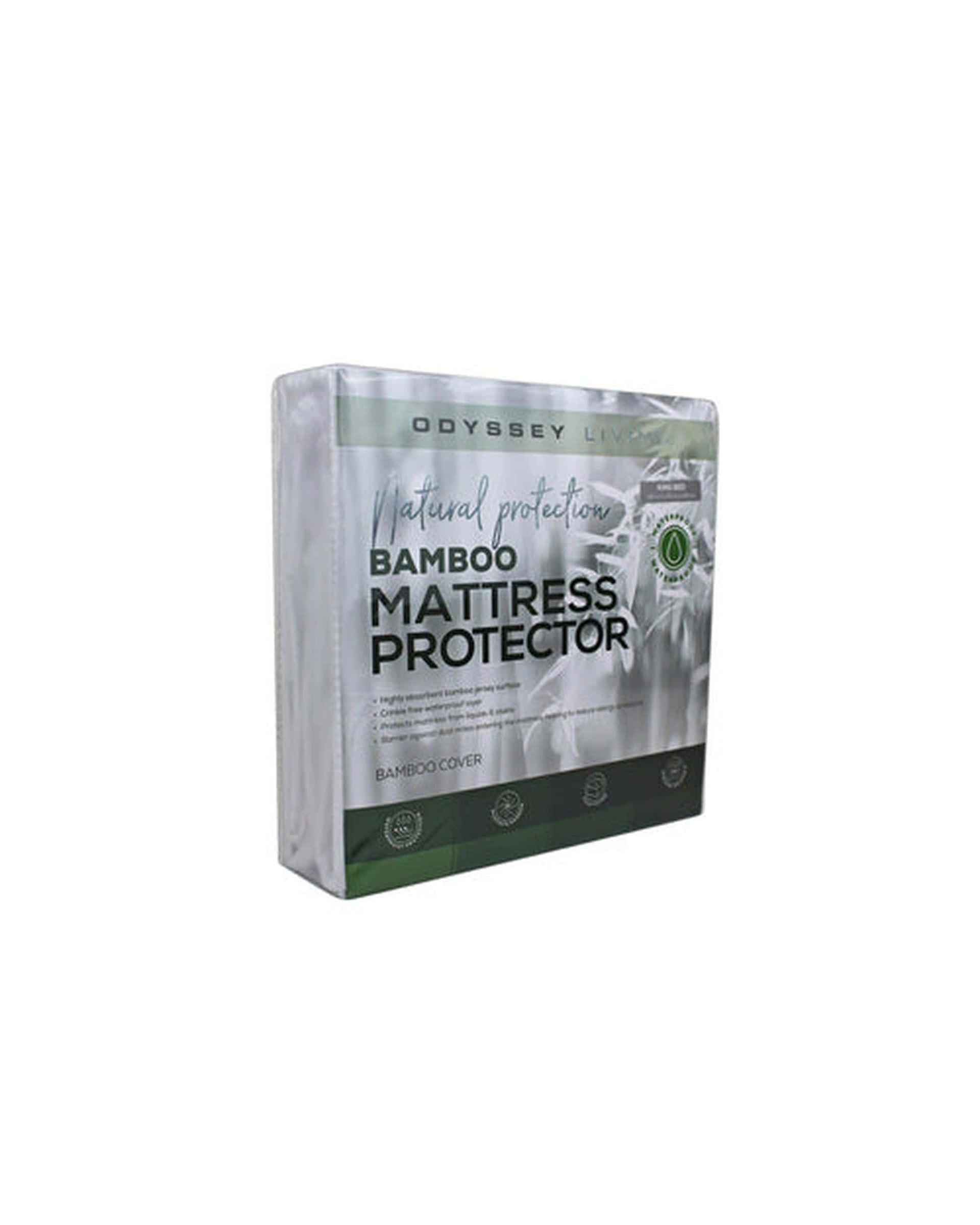 Odyssey Living Mattress Protector Odyssey Living Bamboo Waterproof Mattress Protectors
