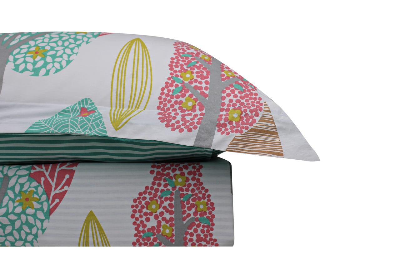 Odyssey Living Quilt Cover Odyssey Living Kids Single Cotton Printed Quilt Cover Set - Tulli - Single