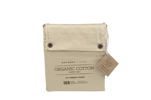 Odyssey Living Bed Sheets Odyssey Living Organic Cotton Sheet Sets - Linen