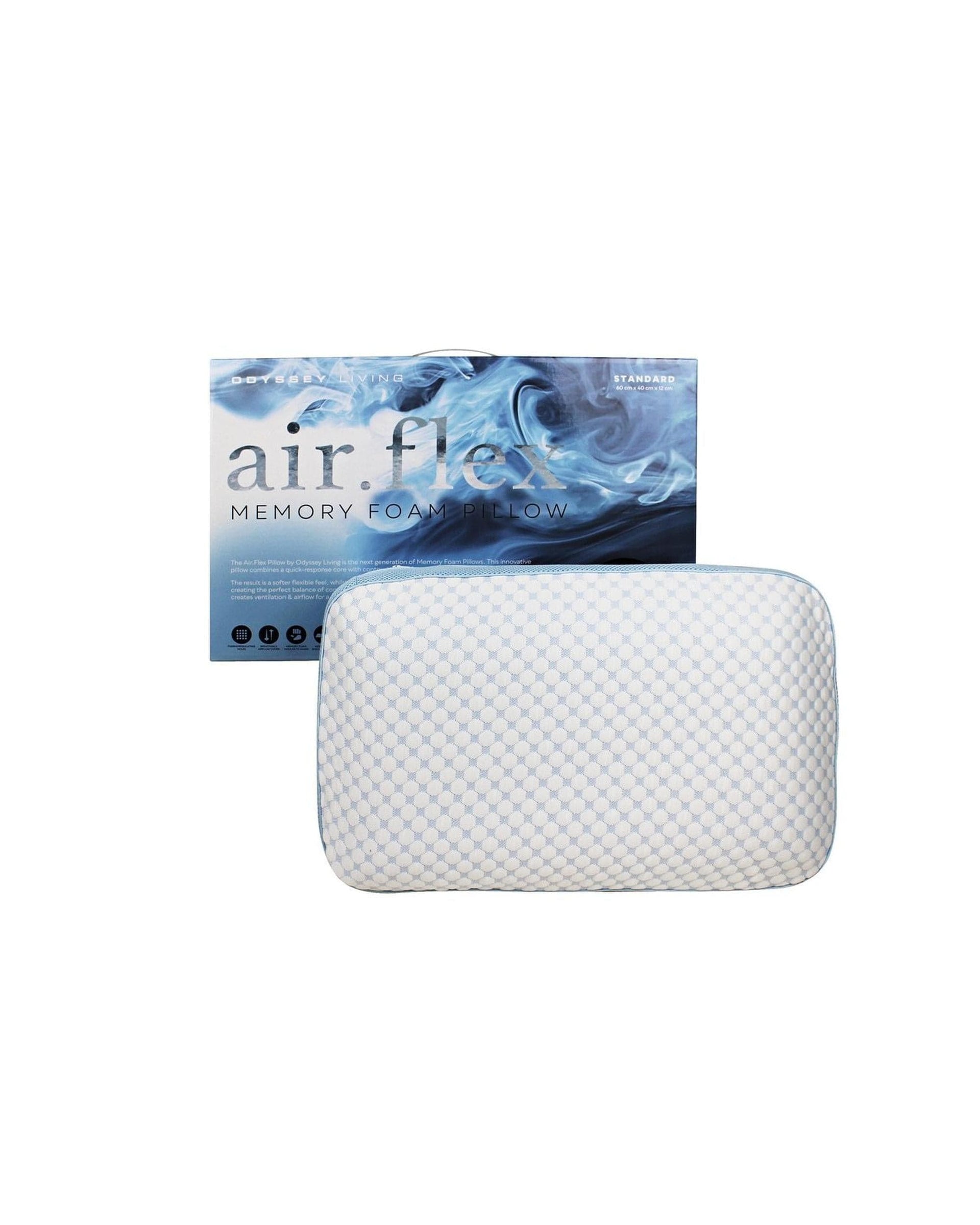Odyssey Living Pillows/Cushions Odyysey Living Air Flex Memory Foam Pillow