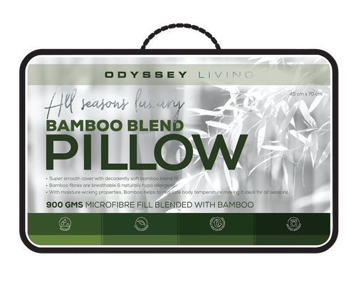 Odyssey Living Pillows/Cushions Odyysey Living Bamboo Blend Pillow - 900GMS