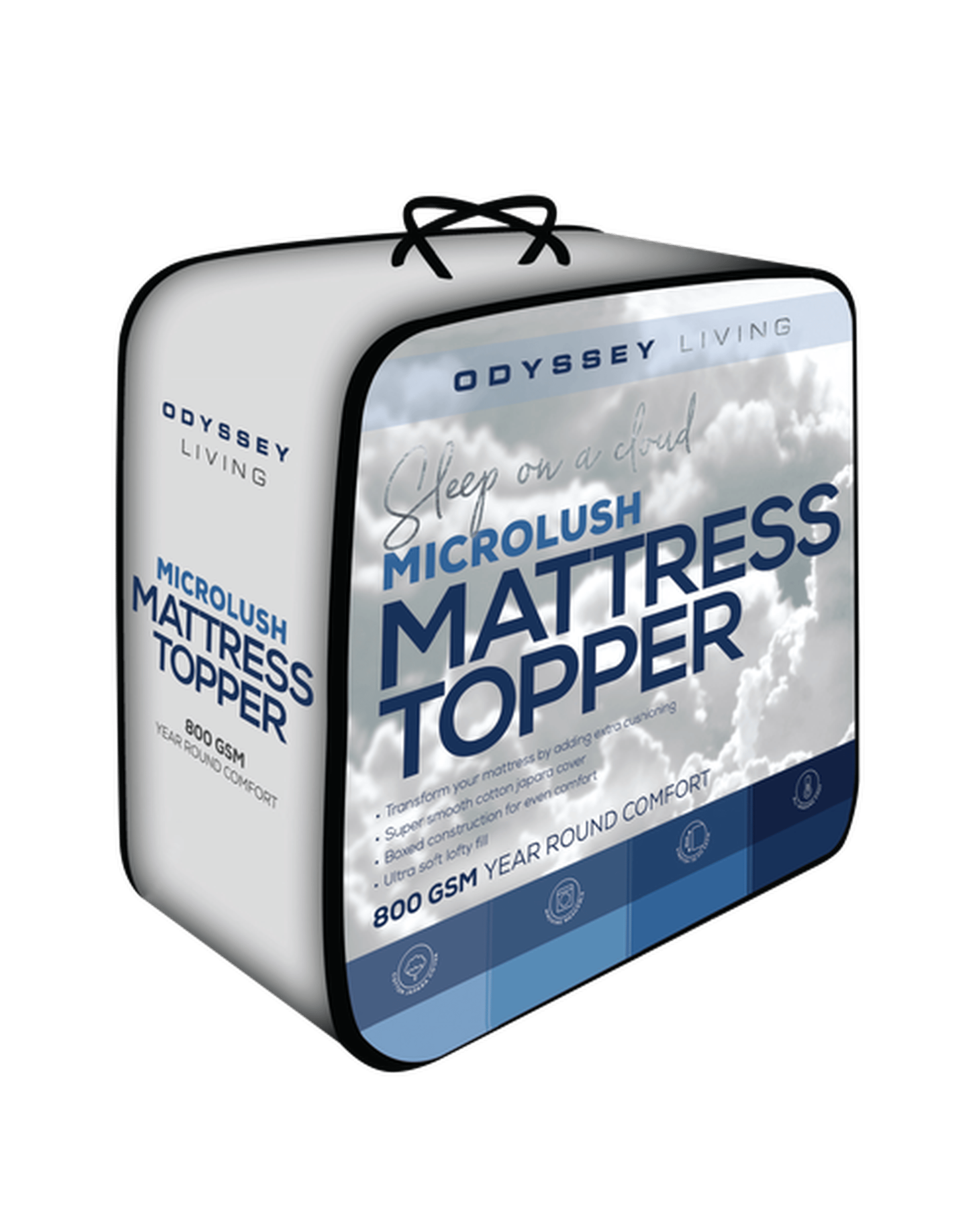 Odyssey Living Mattress Topper Odyysey Living Microlush Mattress Topper