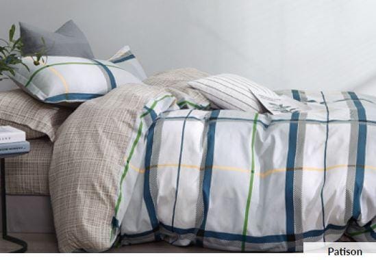 Odyssey Living Quilt Cover Odyysey Living Patison Cotton Quilt Cover Set