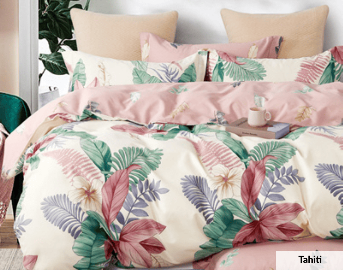 Odyssey Living Quilt Cover Odyysey Living Tahiti Cotton Quilt Cover Set