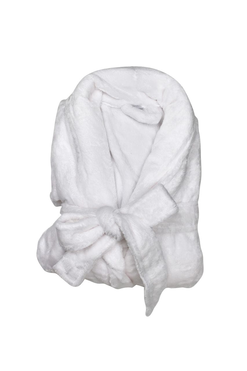 Odyssey Living Pajamas White / Small/Medium Odyysey Living Silk Touch Bathrobe