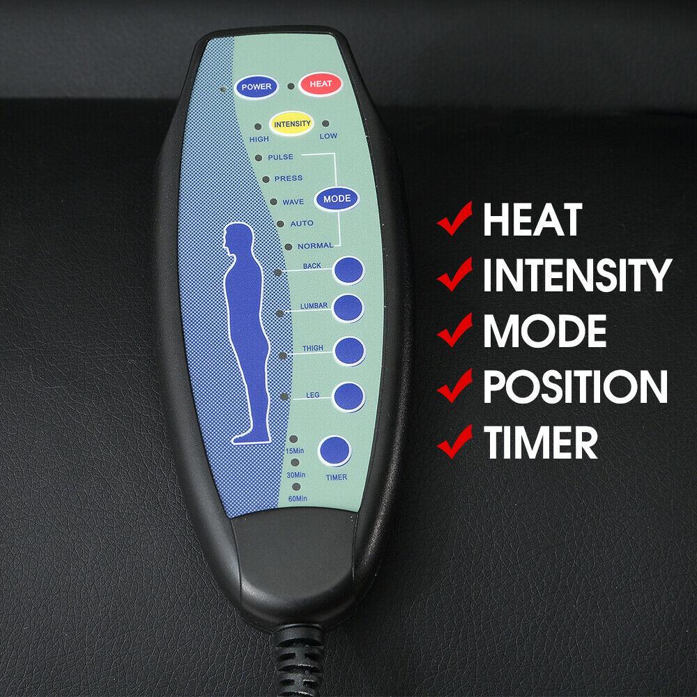 Electric Massage Chair Zero Gravity Chairs Recliner Full Body Back Neck Levede