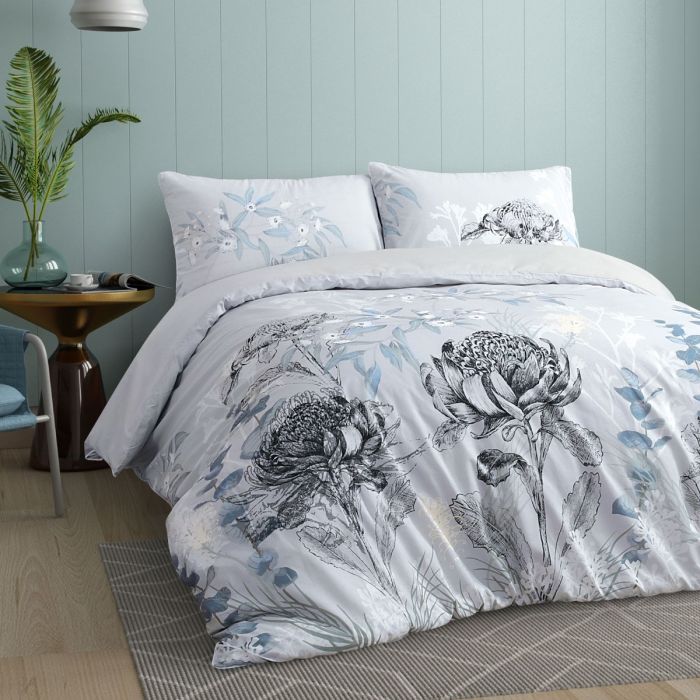 Onkaparinga Eucalyptus Quilt Cover Set Onkaparinga