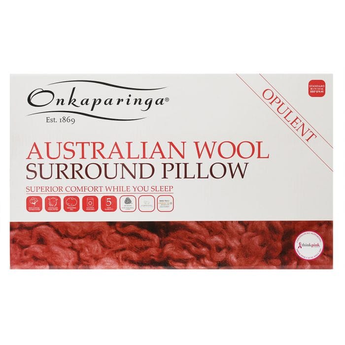 Onkaparinga Pillows/Cushions Onkaparinga Wool Surround Pillow