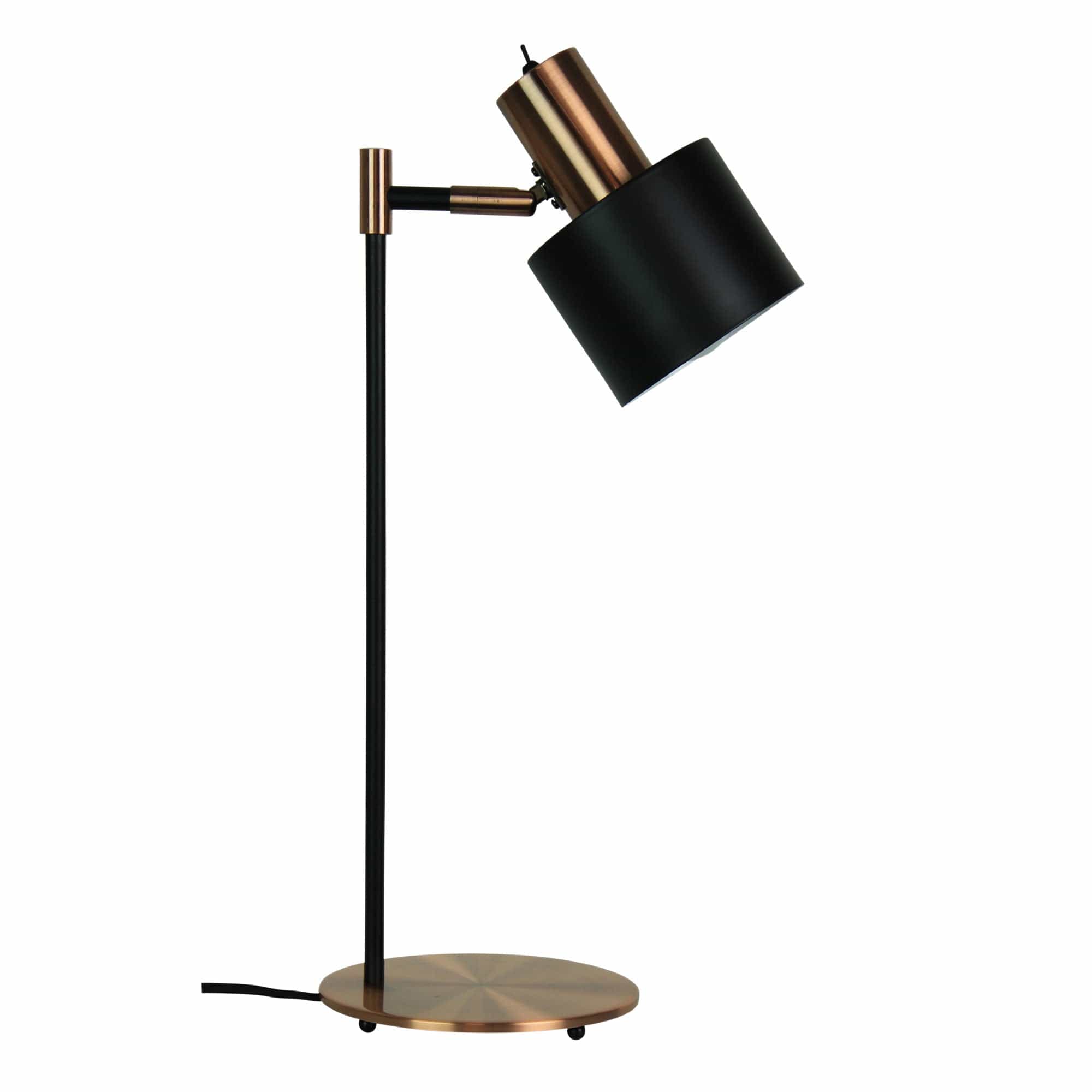 Oriel Lighting Lamp ARI DESK Mid-century Task Lamp with Brushed Copper