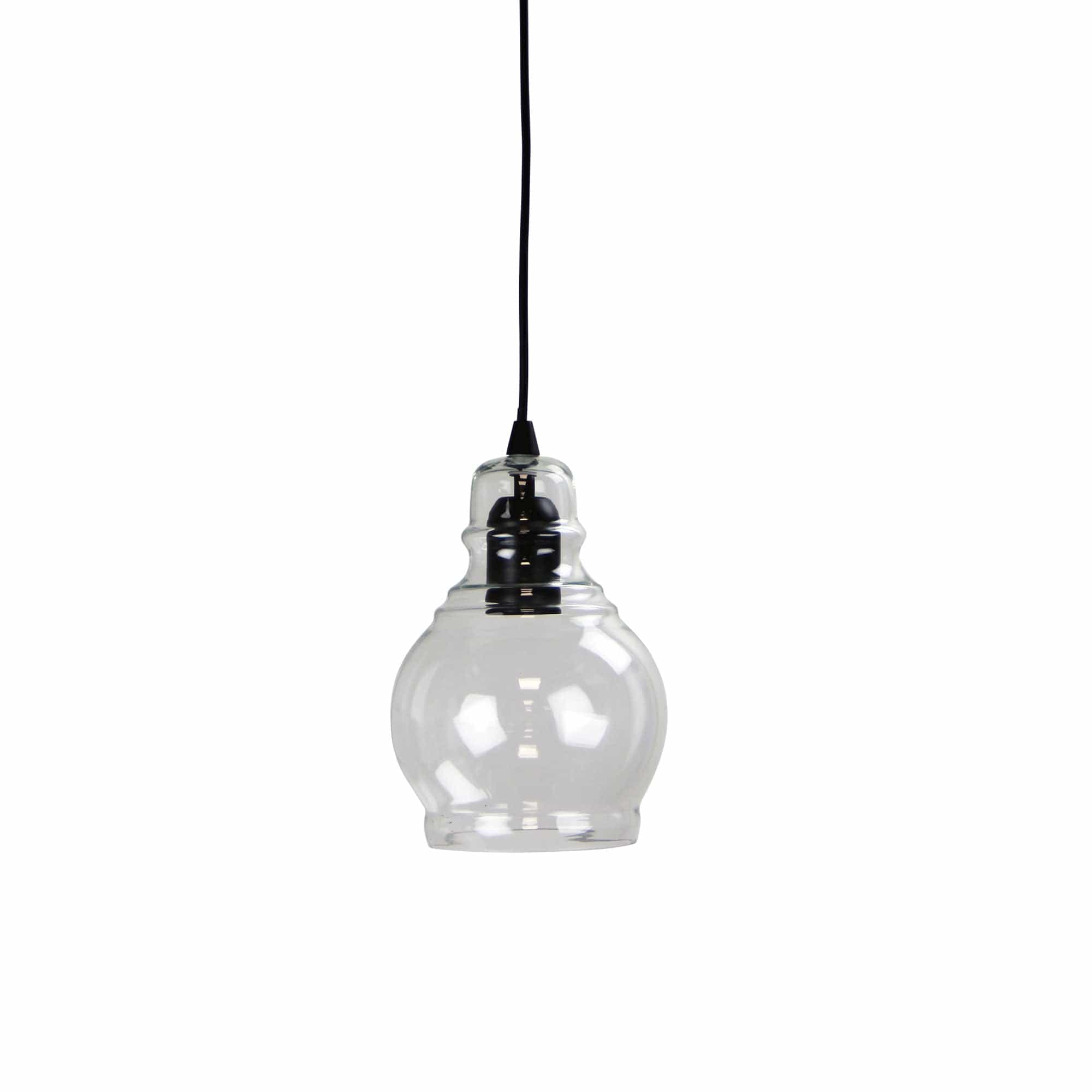 Oriel Lighting Lamp AUBURN.3 Pendant Light Clear Glass Single Pendant
