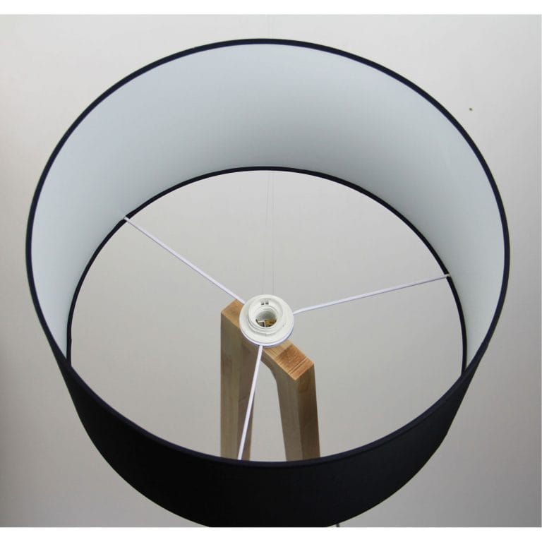 Oriel Lighting Lamp Black Scandi Floor Lamp