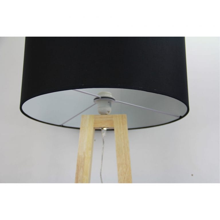 Oriel Lighting Lamp Black Scandi Floor Lamp