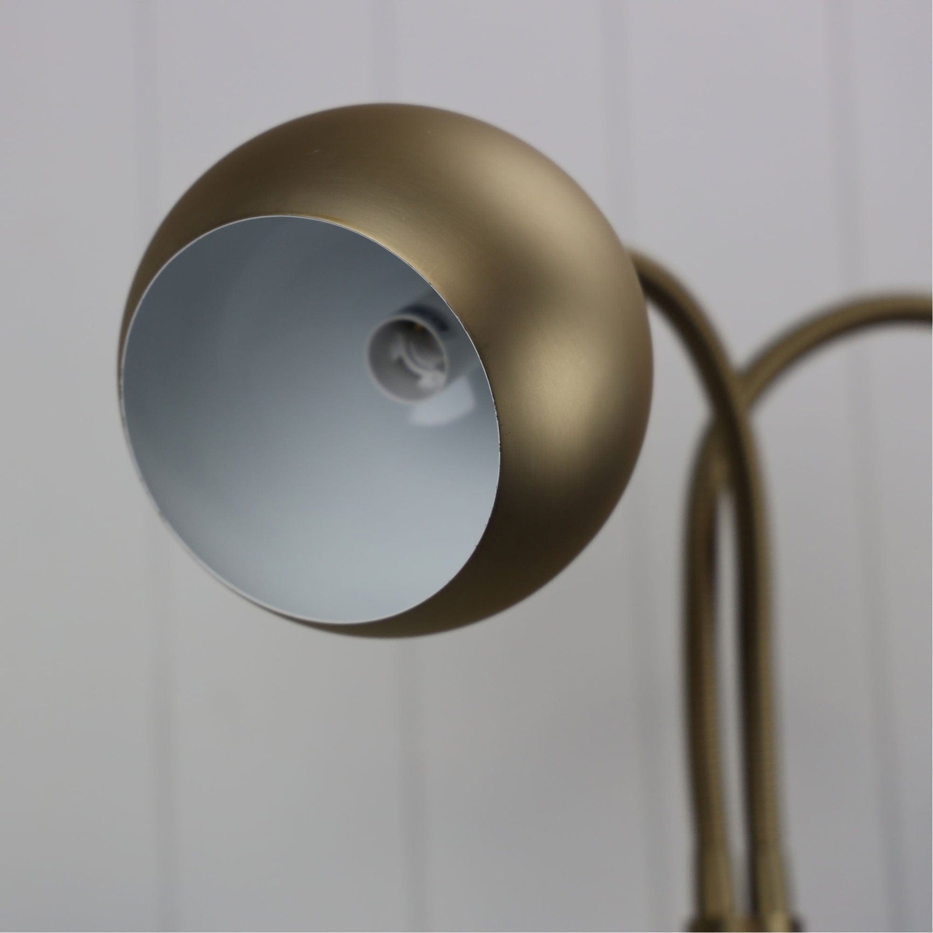 Oriel Lighting Lamp BOBO Twin Flexible Neck Bronze Finish