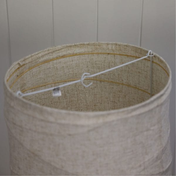 Oriel Lighting Lamp BOHEME.30 Pendant Light Flax linen shade