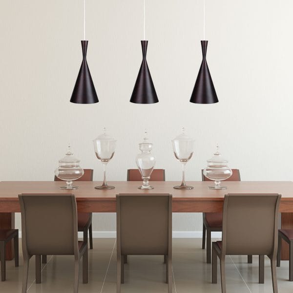 Oriel Lighting Lamp CHINO 1 Bronze Brushed Bronze Urban Pendant