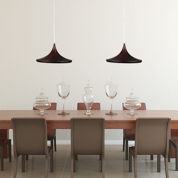 Oriel Lighting Lamp CHINO 2 Bronze Brushed Bronze Urban Pendant