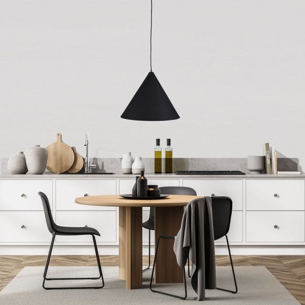Oriel Lighting Lamp CONIC.45 Stylish Conical Black Pendant