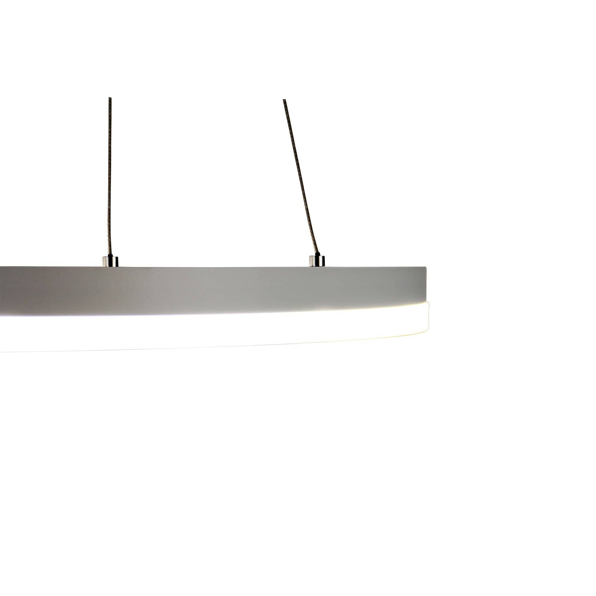 Oriel Lighting Lamp CRONUS.60 Modern LED Halo Pendant White
