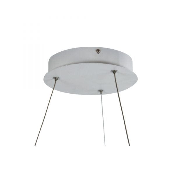 Oriel Lighting Lamp CRONUS.60 Modern LED Halo Pendant White
