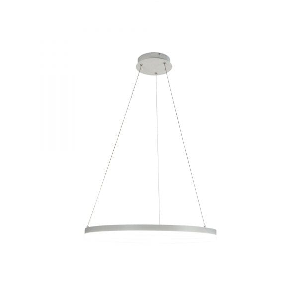 Oriel Lighting Lamp CRONUS.60 Modern LED Halo Pendant White