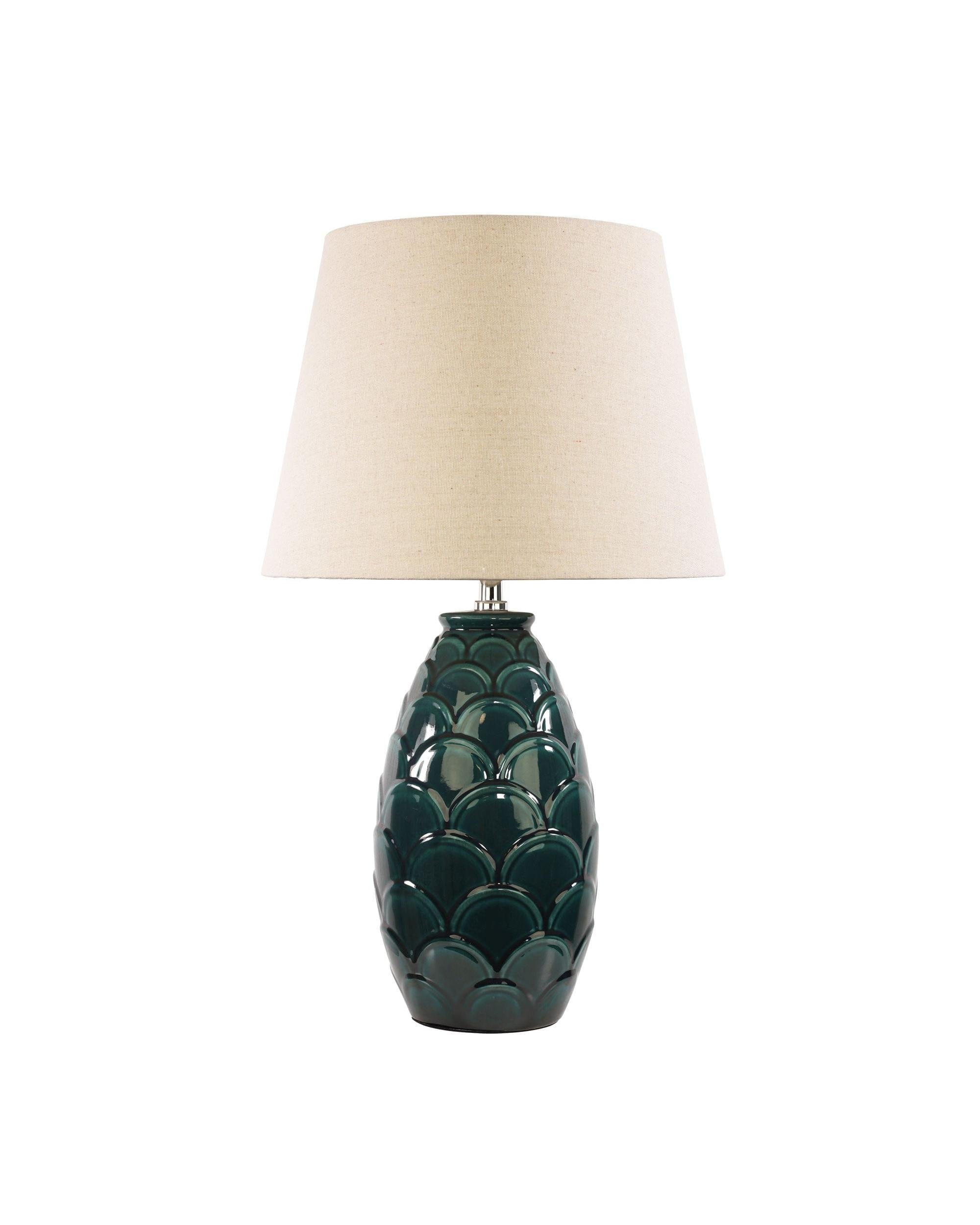 Oriel Lighting Lamp DELPHIN Ceramic Table Lamp