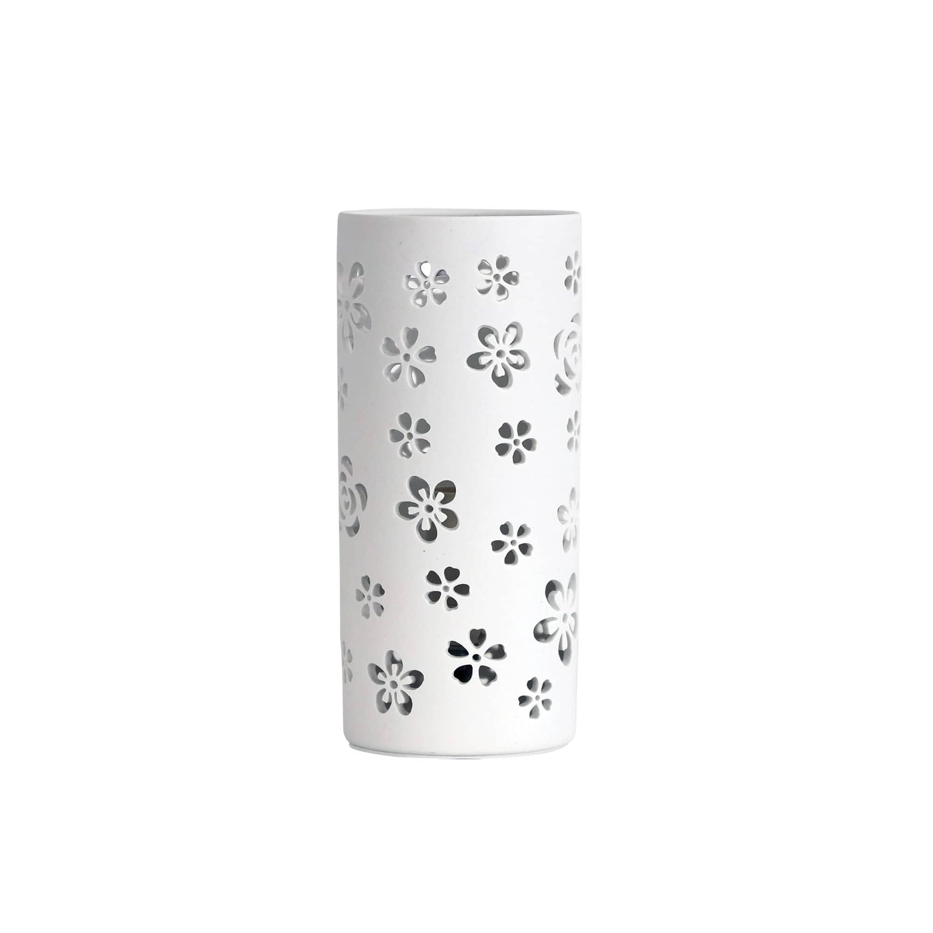 Oriel Lighting Lamp DIANNA Flower Dianna ceramic lamp with flower pattern.